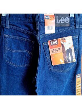 Vintage Bootcut Jeans 29x32 Mens NWT LEE REGULAR PEPPER PREWASH DENIM Y2K USA
